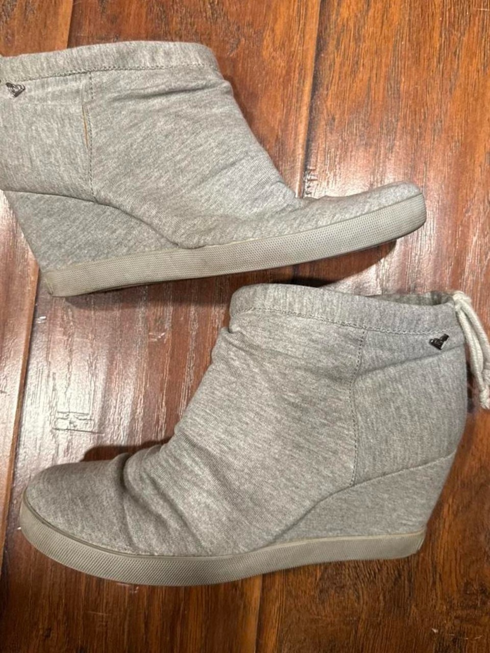 Y2K Roxy Wedge Sock Boots - Picture 2 of 8